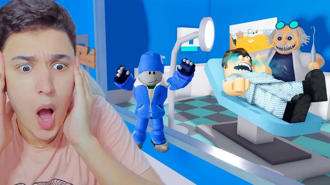 الدكتور زعبولة بيخلع سنان صديقى الصغير !! Roblox