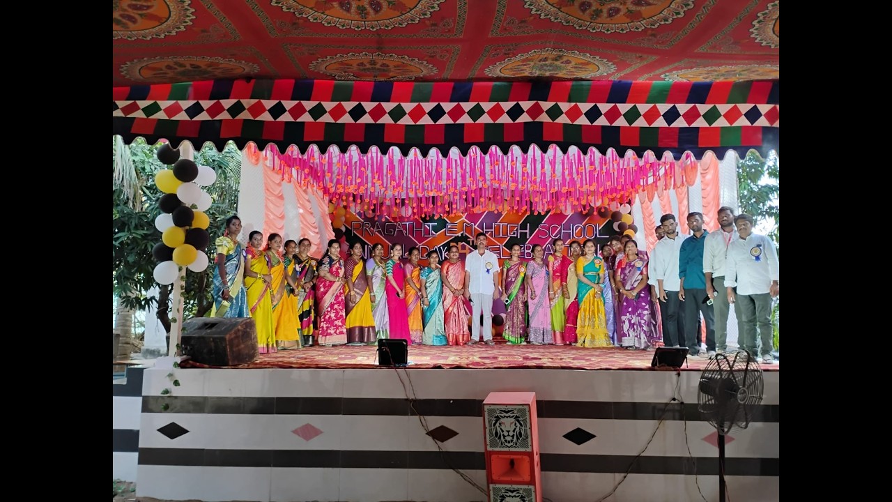 PRAGATHI ENGLISH MEDIUM HIGH SCHOOL 34th ANNIVERSARY @ X Class