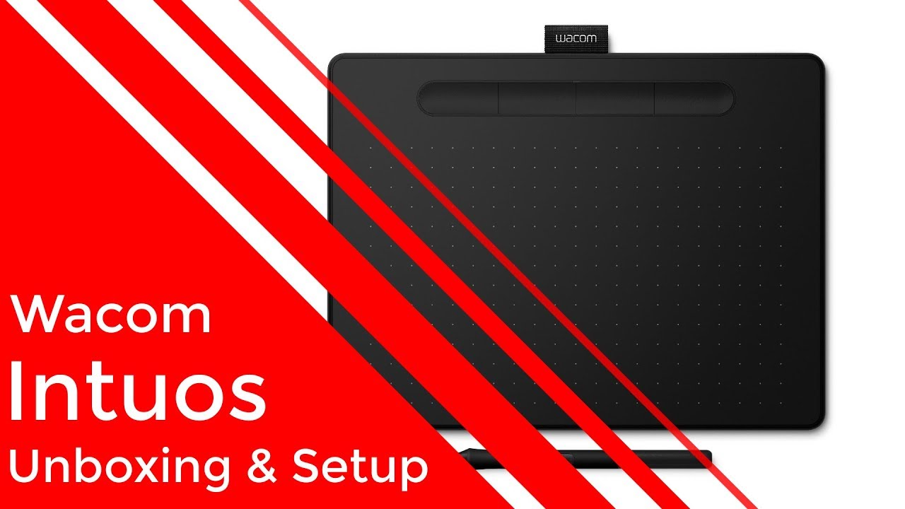 Распаковка, настройка и первые впечатления от Wacom Intuos