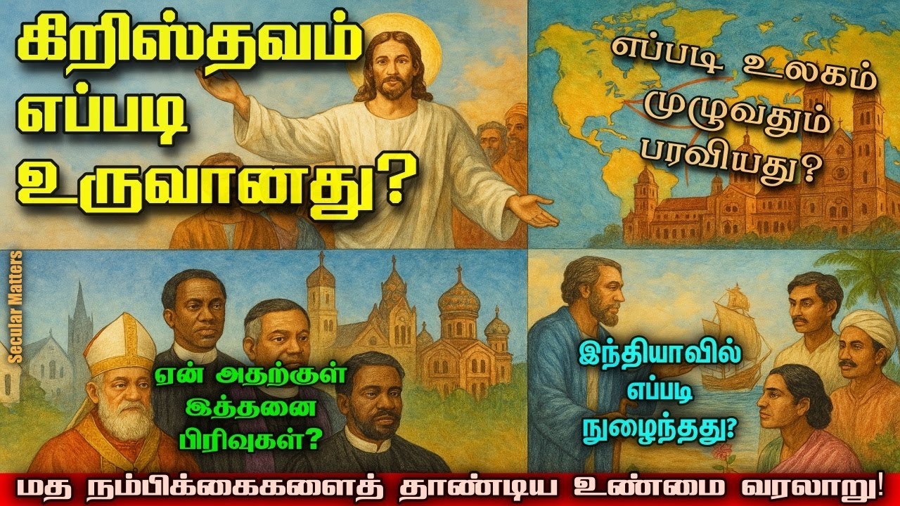 கிறிஸ்தவம் எப்படி உருவானது? | A Rational Look at Christian Origins Through Its Own Texts and History