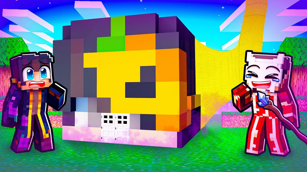 @EmirhanCTN'nin Evini SONSUZ PORTAL Büyüsü İle Büyüledim! |  Minecraft