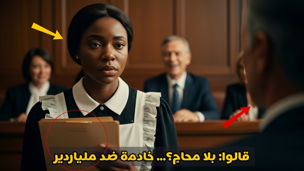 ملياردير سخر من خادمة سوداء تمثل نفسها في المحكمة… لكنه انهار عندما كشفت الحقيقة