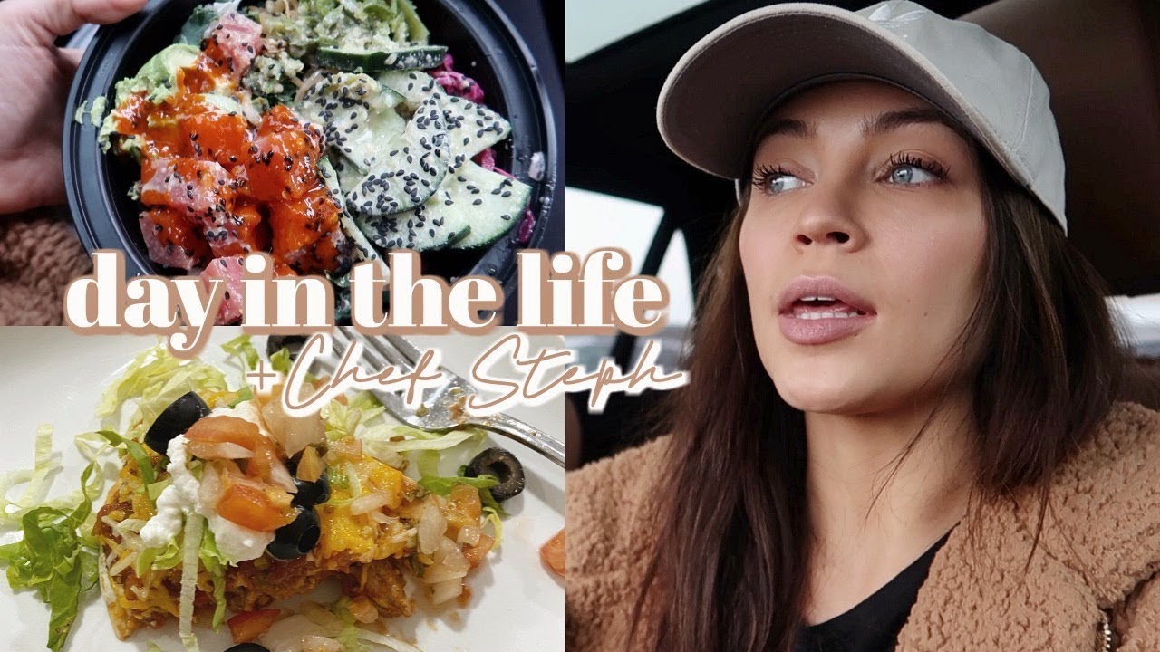 vlog: running around + Chef Steph's Taco Tues