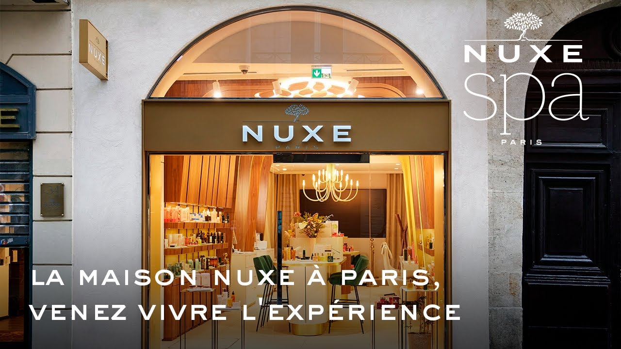 La Maison NUXE &agrave; Paris, venez vivre l'exp&eacute;rience NUXE