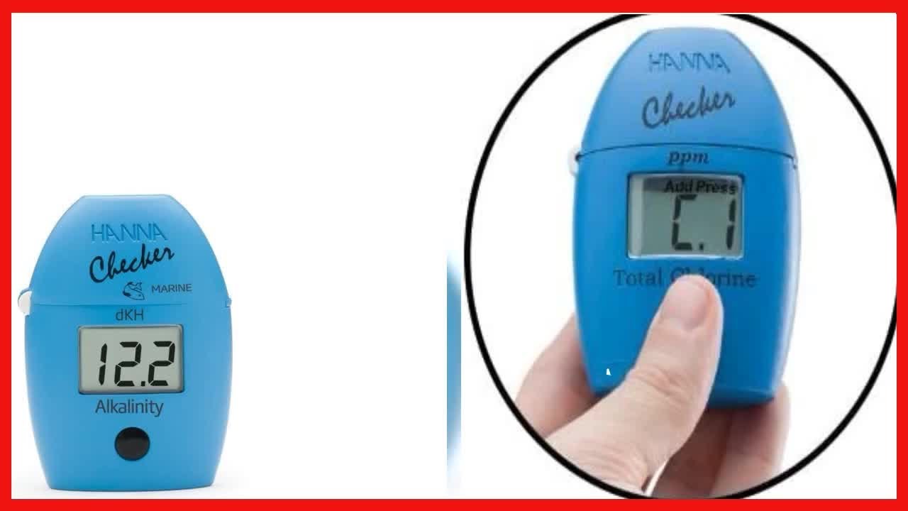 Hanna Marine Alkalinity dKH Checker HC   HI772