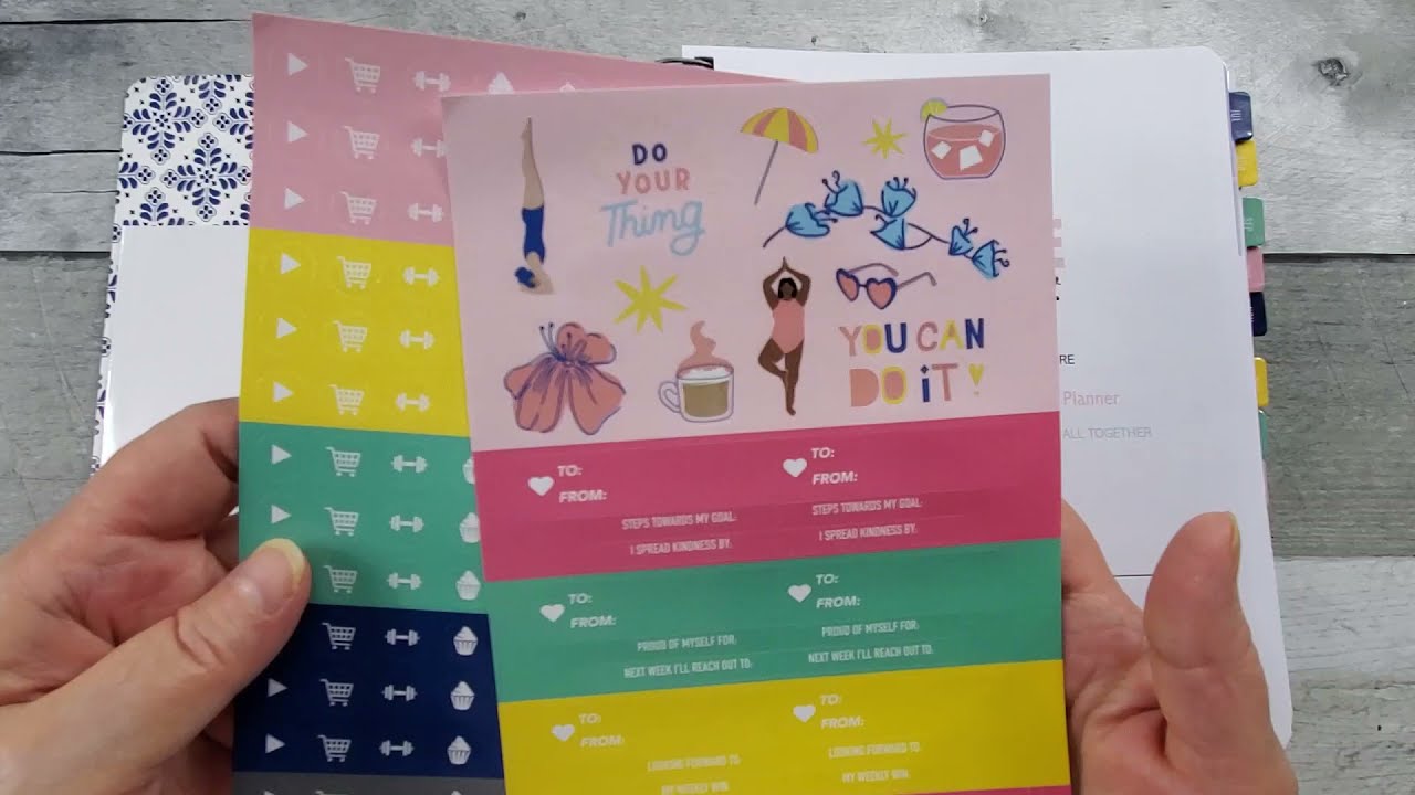 KIT Life Mid Year 2021-2022 Planner Flip thru