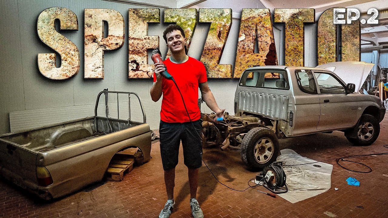 RESTAURO MITSUBISHI L200 IN CONDIZIONI TRAGICHE (un bagno di ruggine)