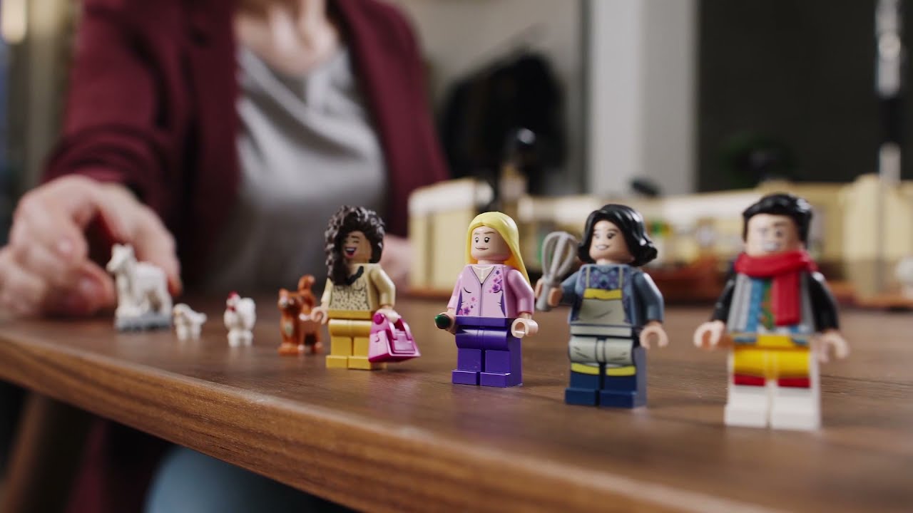 LEGO unveils 2,048-piece FRIENDS set recreating joey and monica&rsquo;s apartments