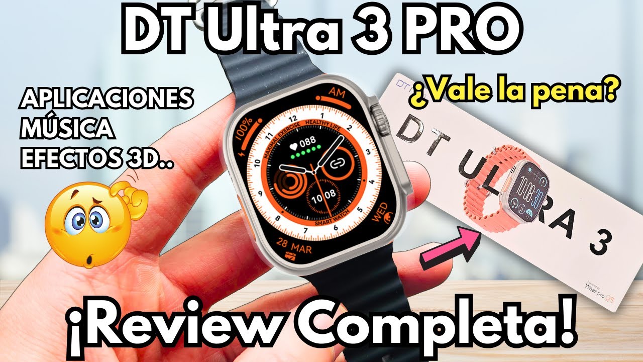 DT ULTRA 3 PRO 💥​ ¡Viene con TODO Pero.. ¿Vale la PENA?