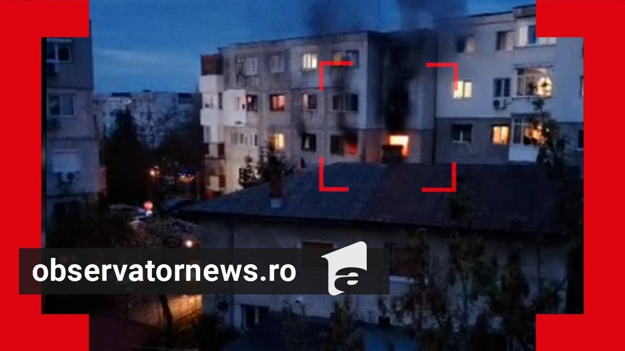 Coșmar pentru zeci de oameni în Ploieşti, după ce un vecin beat a adormit cu aragazul deschis