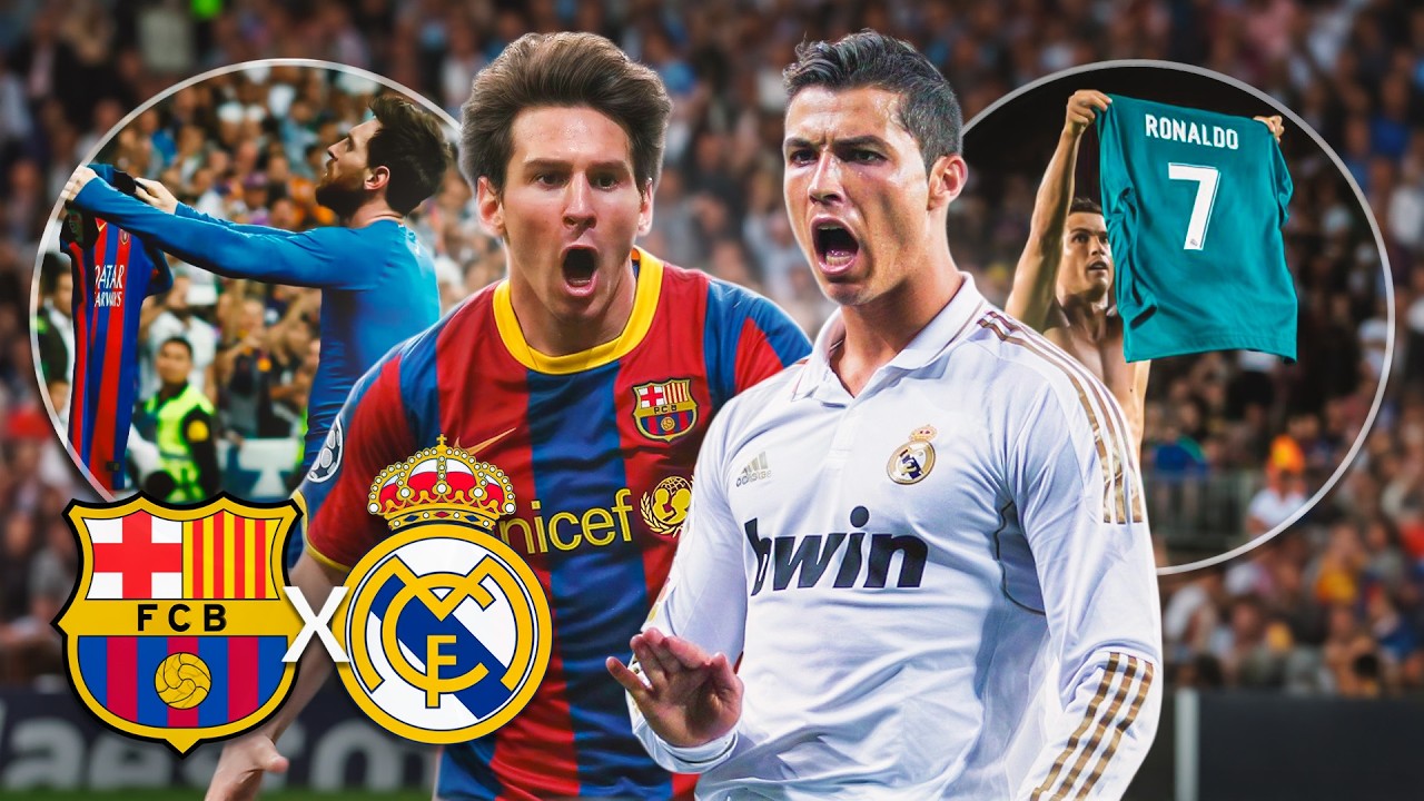 3 Times Messi and Cristiano Ronaldo made History in El Clasico!