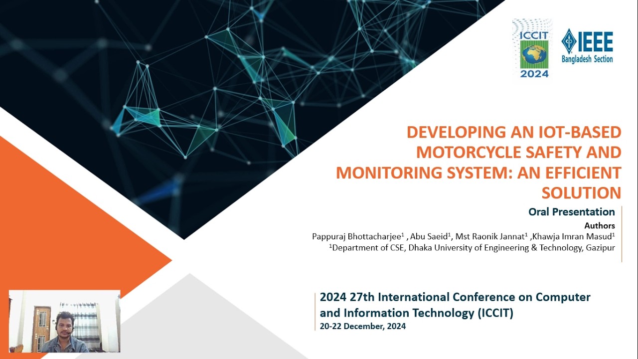 Developing an IoT-based Motorcycle Safety and Monitoring System: An Efficient Solution-ICCIT 2024