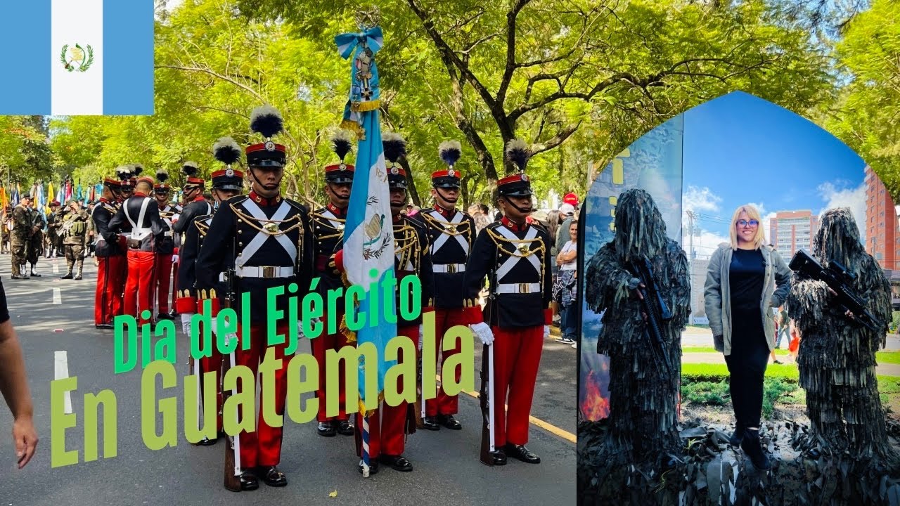 Así se vive el Desfile del Día del Ejército en Guatemala 🇬🇹 | 30 de junio 2025