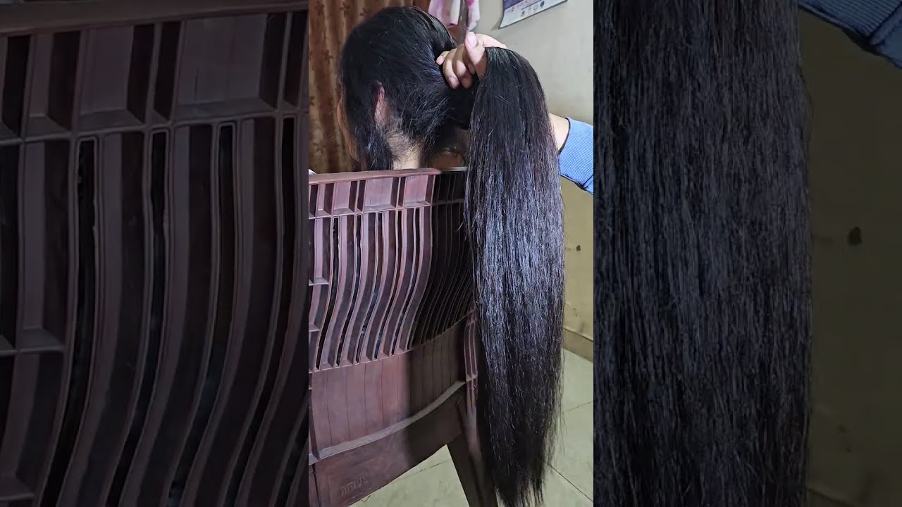 Ultimate Silky shiny HairPlay & StylingASMR ✨ #hairplay #hairbrushing #longhair #silkyhair #asmrhair