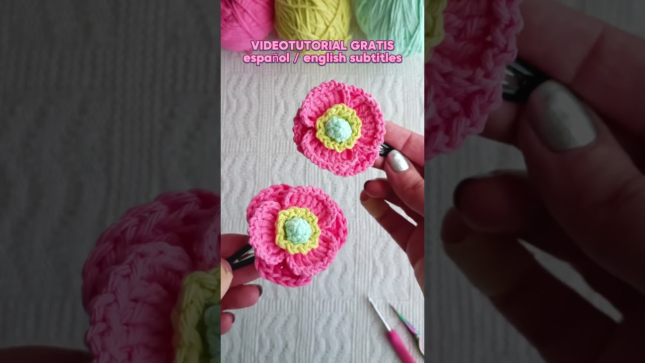 #crochetflower #crochetflowers #florestejidas #floresacrochet