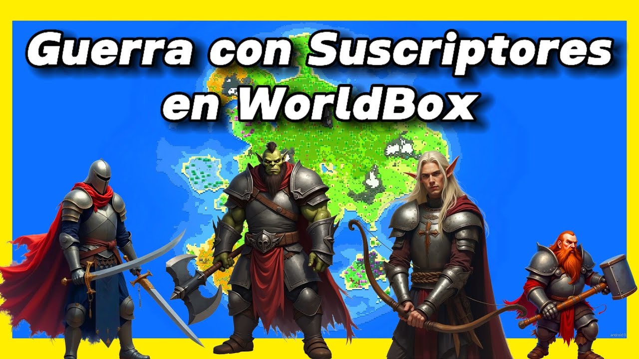(Ep 3) GUERRA con SUSCRIPTORES - WorldBox