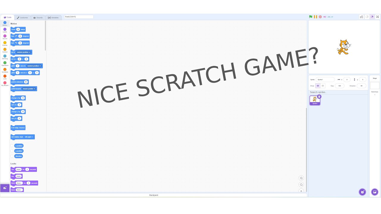 How to make amazing animations in Scratch Editor 3.0