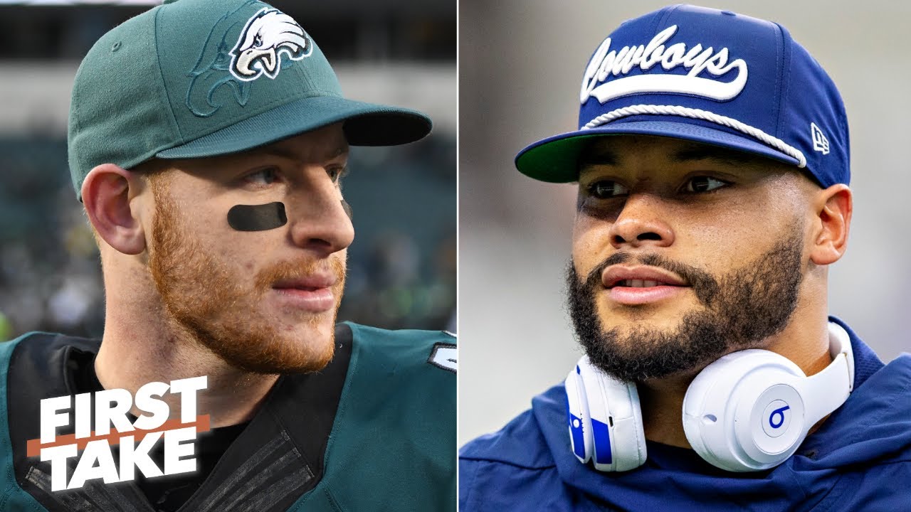 Dak Prescott vs. Carson Wentz: Which QB should be paid more? | First Take