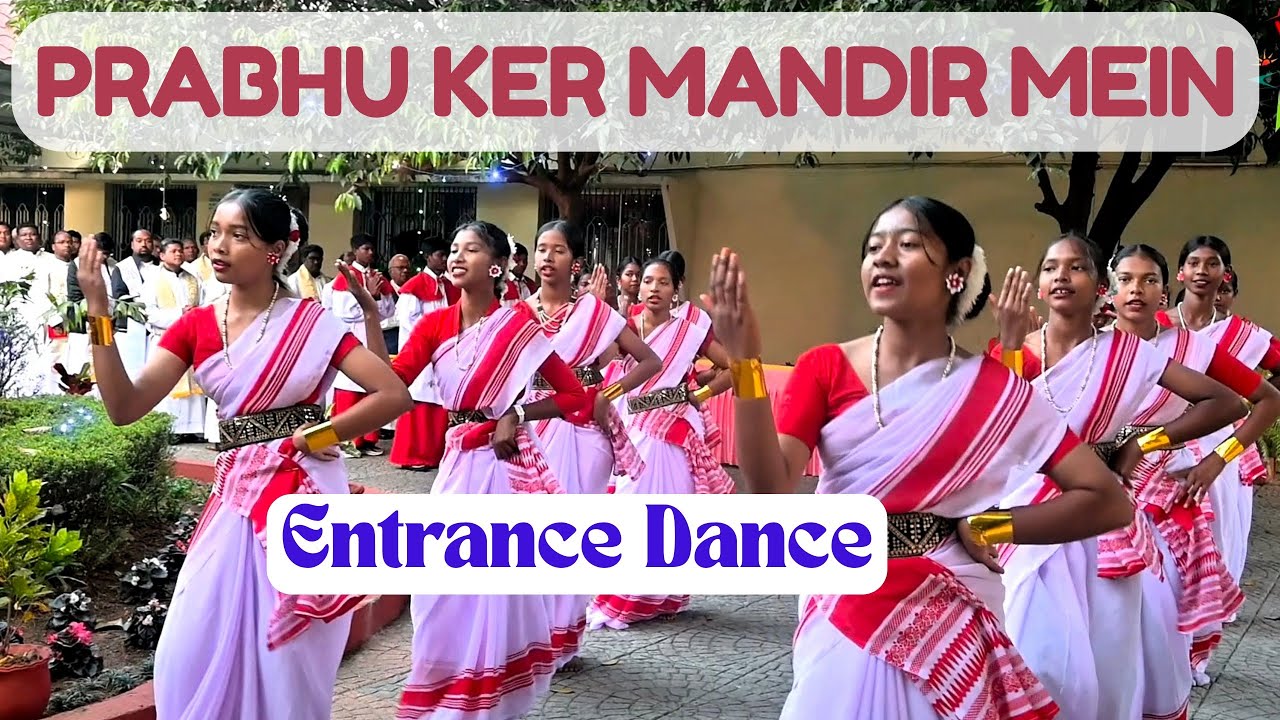 prabhu ker mandir mein #entrance #pravesh #dance #religious