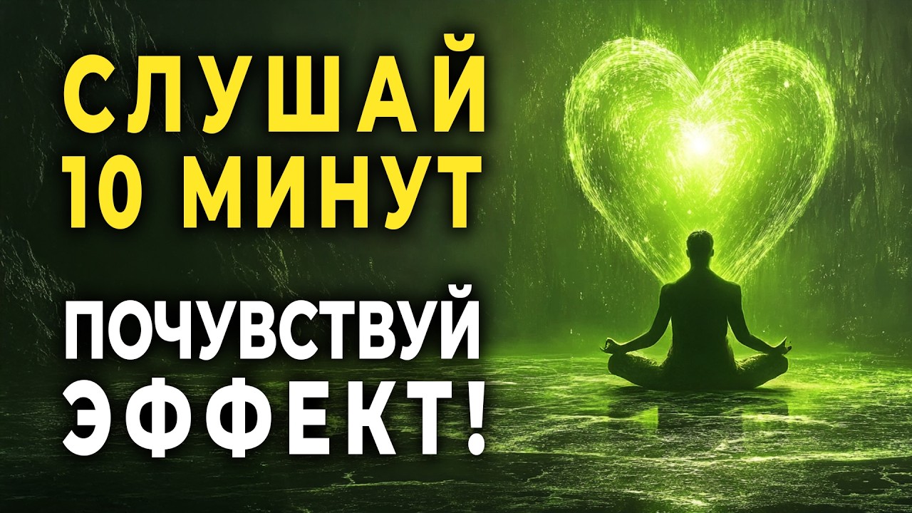 474 Гц + 528 Гц + 682 Гц Скрытая Частота Исцеления | Очищение Сердечной Чакры и Исцеление Души
