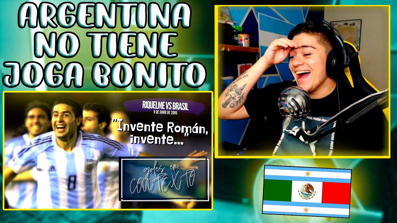 MEXICANO REACCION | GOLES EN CONTEXTO - RIQUELME vs BRASIL 2005 | IMPRESIONATE