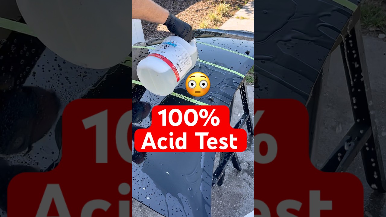 Are Ceramic Coatings ACTUALLY Chemical Resistant?