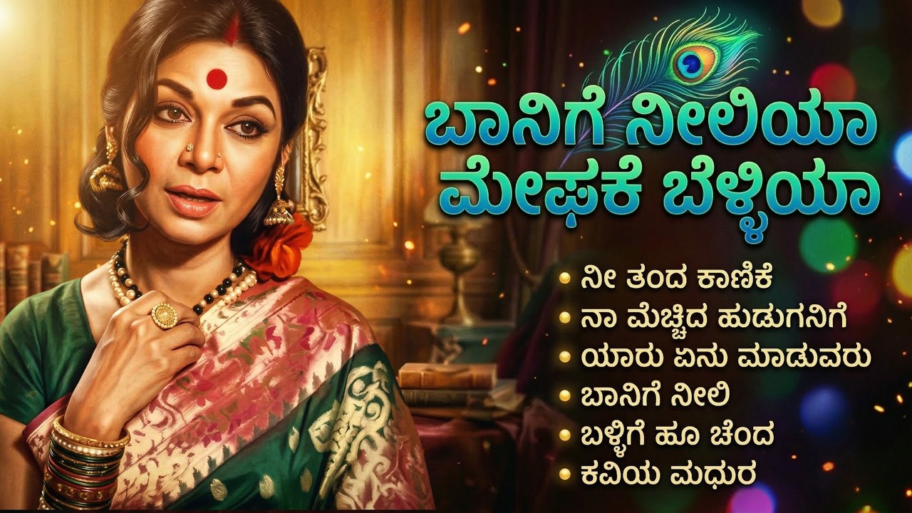 ಬಾನಿಗೆ ನೀಲಿಯ ಮೇಘಕೆ ಬೆಳ್ಳಿಯ | Kannada Remix Song | Kannada Retro Waves | Banige Neeliya Meghake Belli