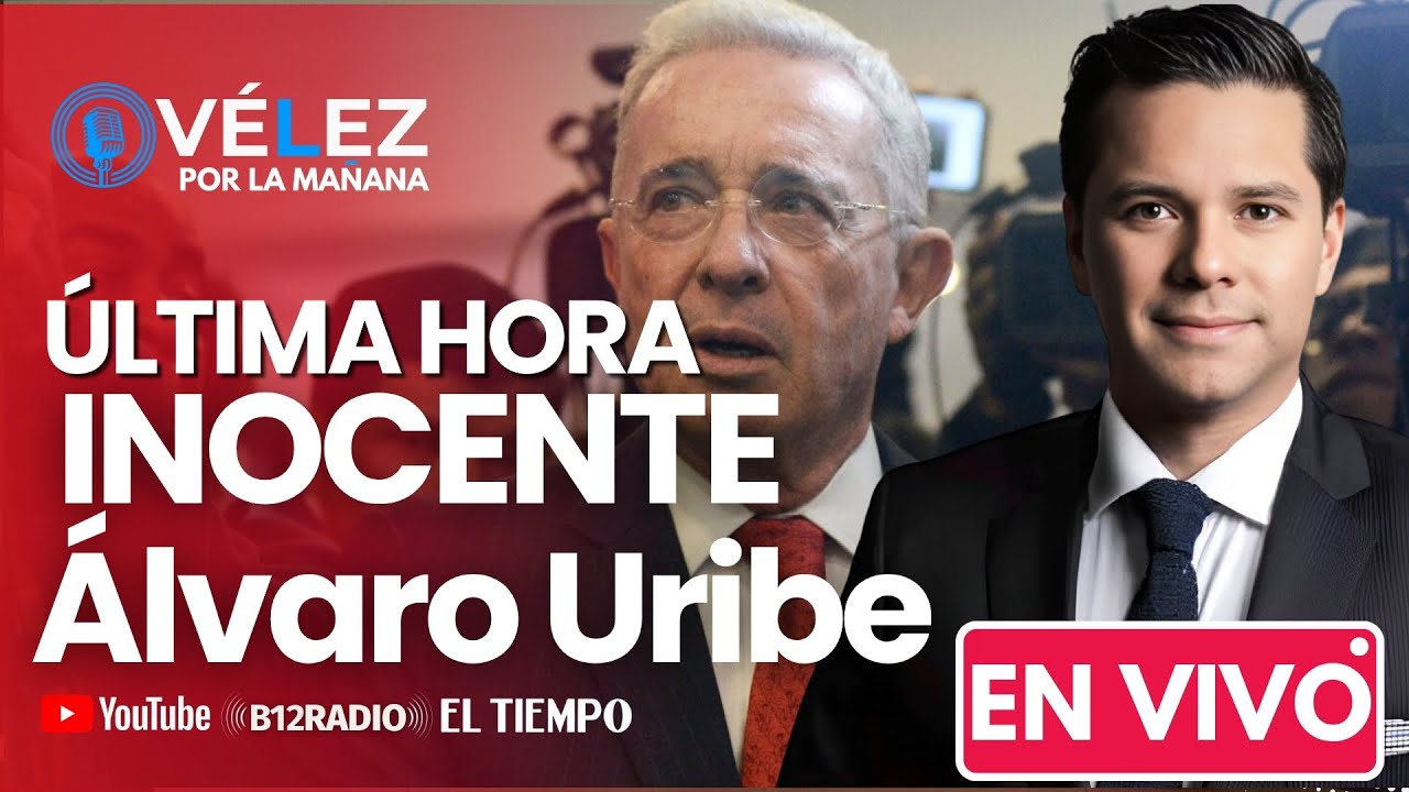 #ENVIVO #URGENTE Tribunal Superior de Bogotá absuelve a Alvaro Uribe Vélez #VelezPorLaManana