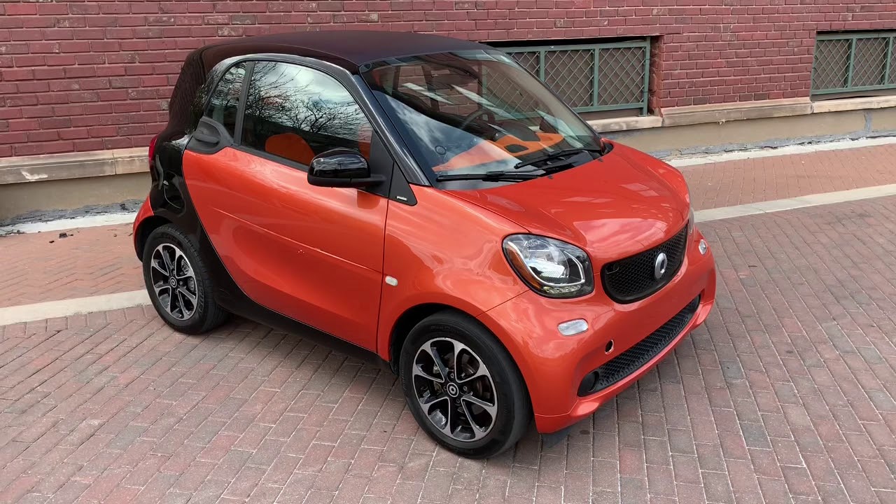 2016 Smart Fortwo Passion Turbo 5 speed manual
