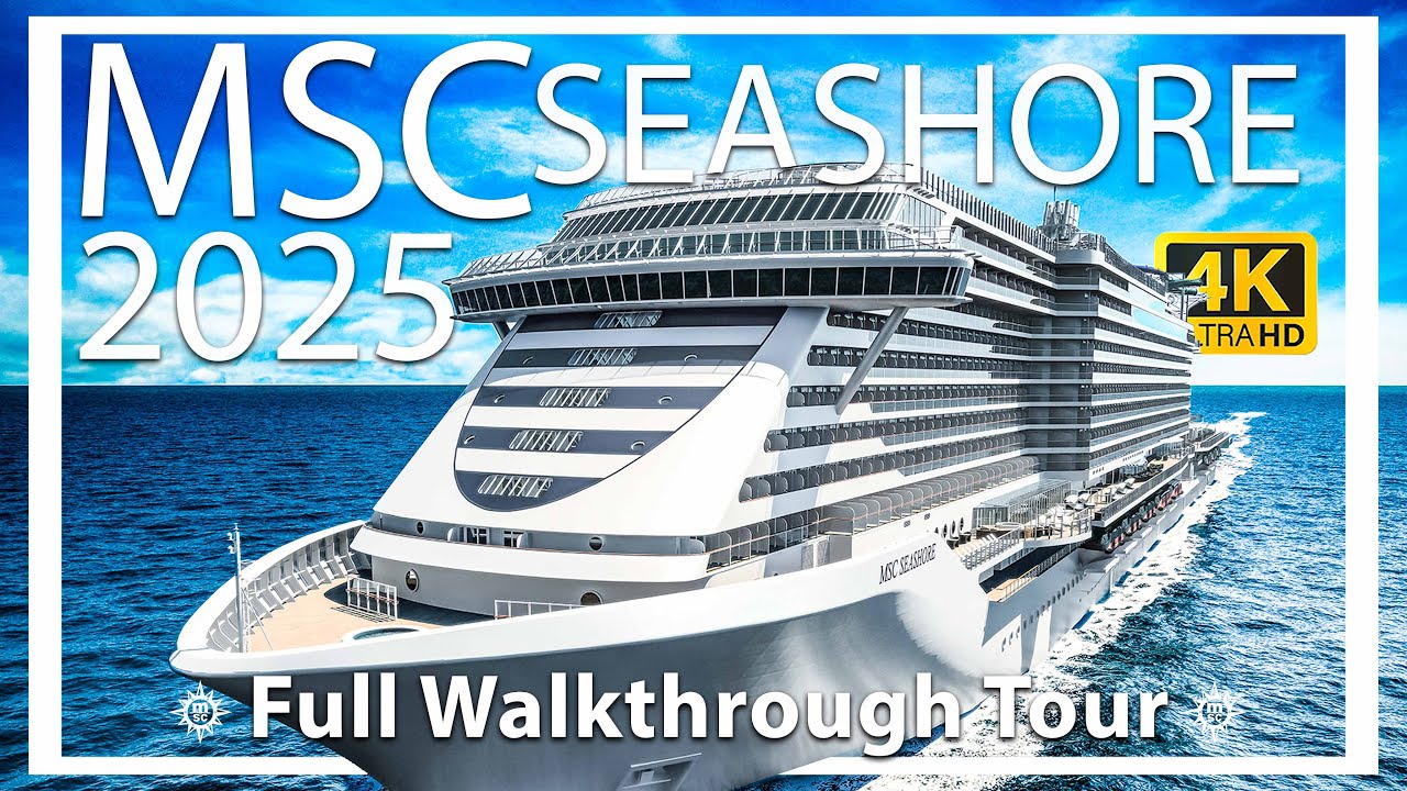 Msc Seashore | Full Walkthrough Tour & Review | All Public Areas and Yacht Club | 4K Ultra