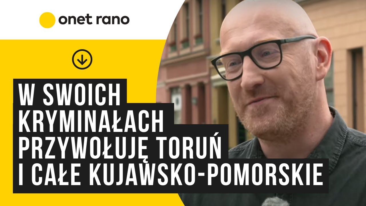 Robert Małecki: Jako autor kryminałów muszę zadbać o cień, który pojawia się w Toruniu
