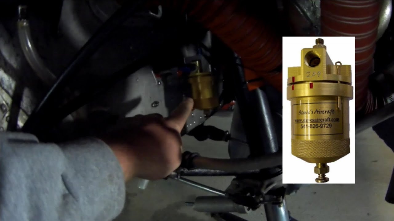 Cessna 150 Safety Mod - Steves Gascolator