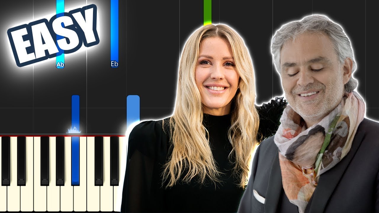 Andrea Bocelli - Return To Love ft. Ellie Goulding | EASY PIANO TUTORIAL + SHEET MUSIC by Betacustic