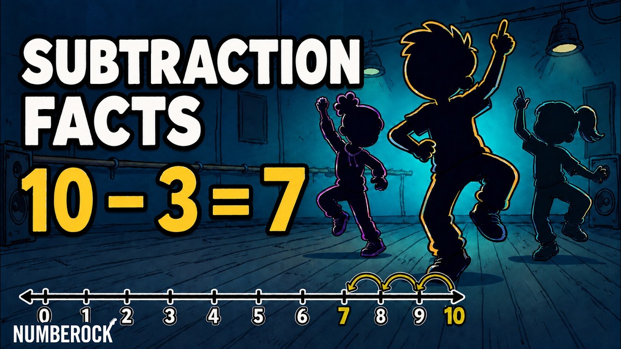 Math Facts Song | Subtraction for Kids | Learn to Subtract
