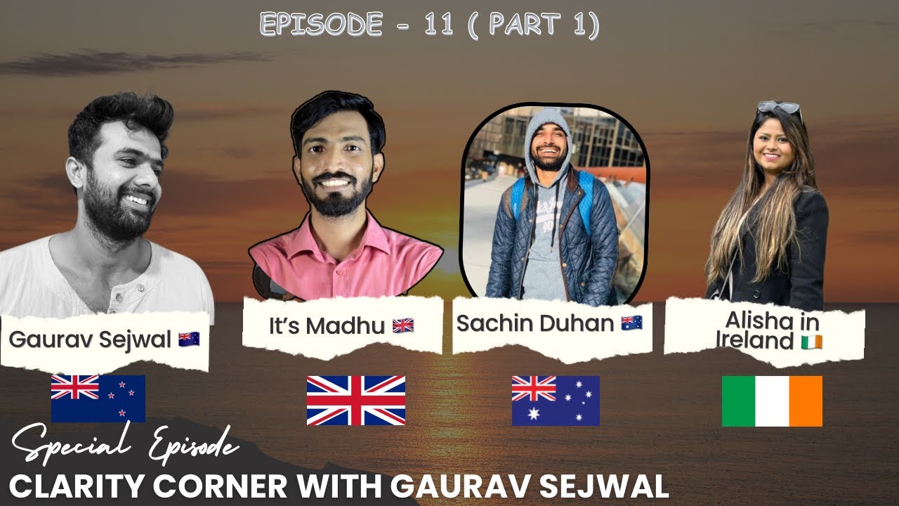 Episode- 11 | Clarity Corner with Gaurav Sejwal | Part - 1