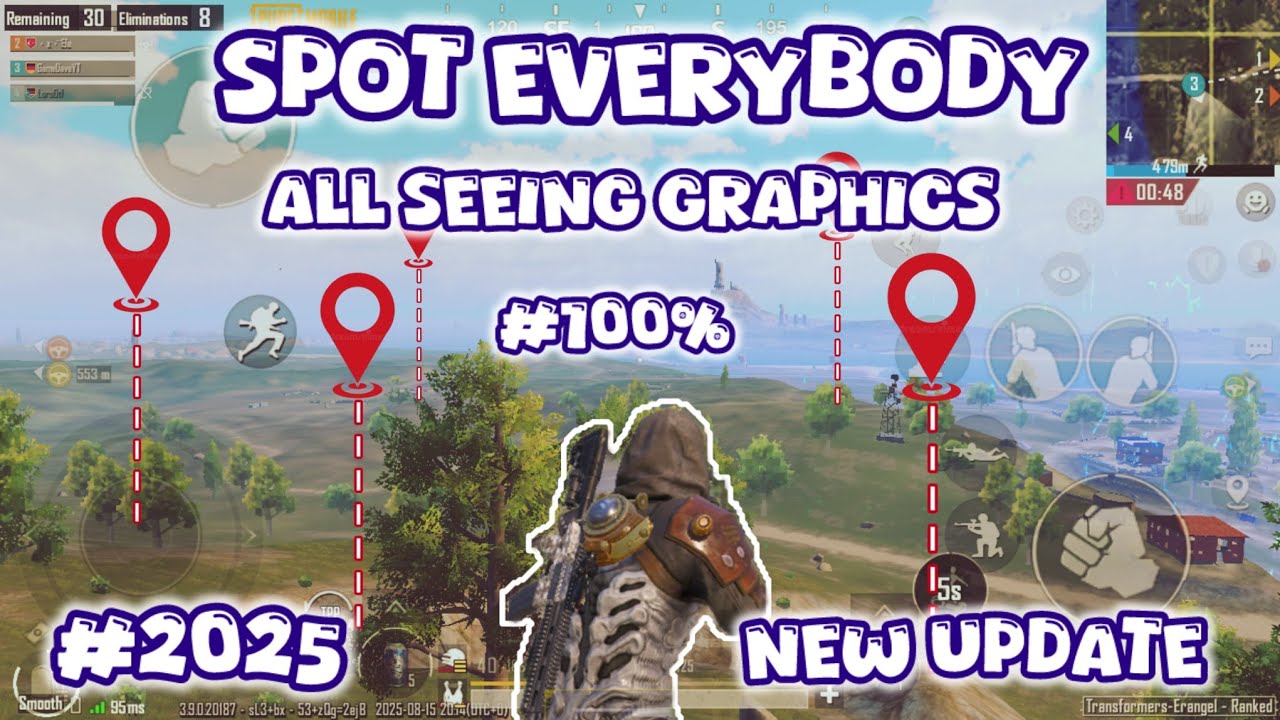 How to Spot Enemies EASILY in PUBG (Pro Vision Tricks) 2025