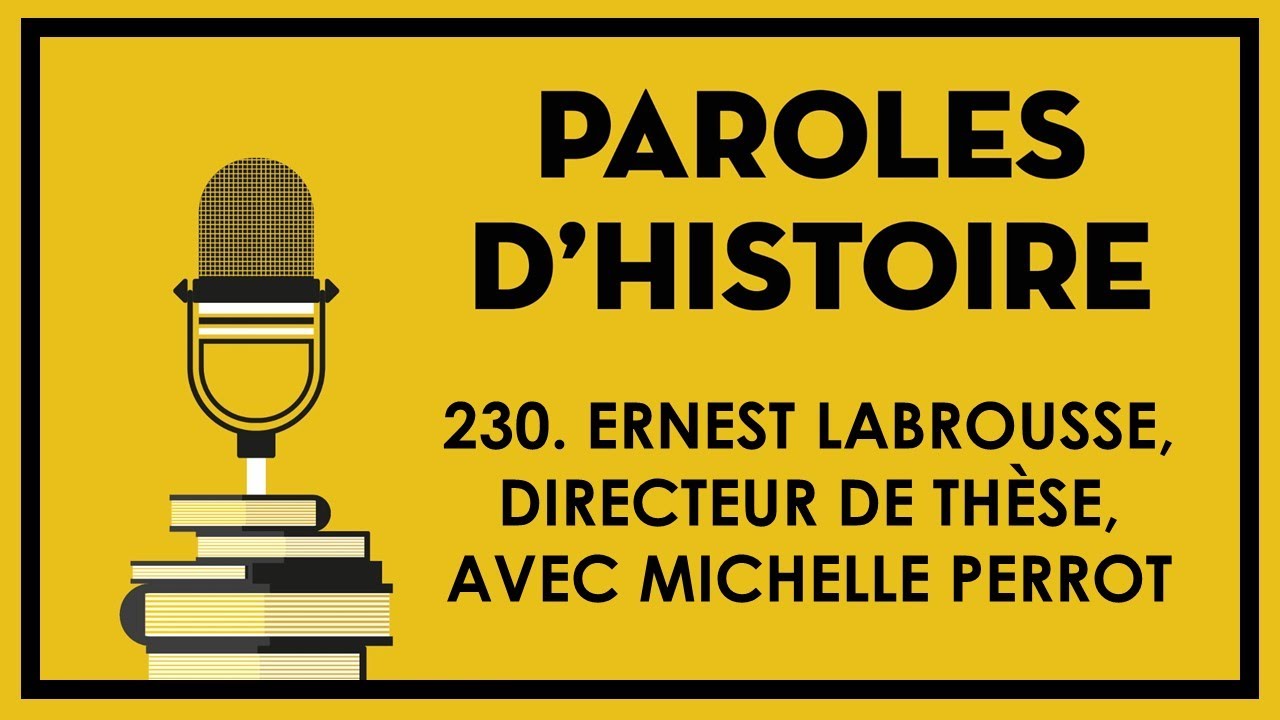 230 Ernest Labrousse directeur de th&egrave;se avec Michelle Perrot