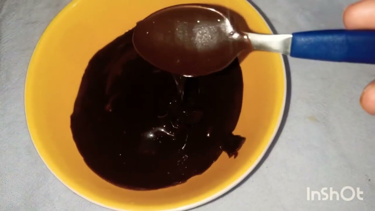 cobertura de chocolate com creme de leite