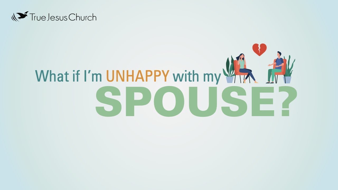 What If I'm Unhappy with My Spouse?