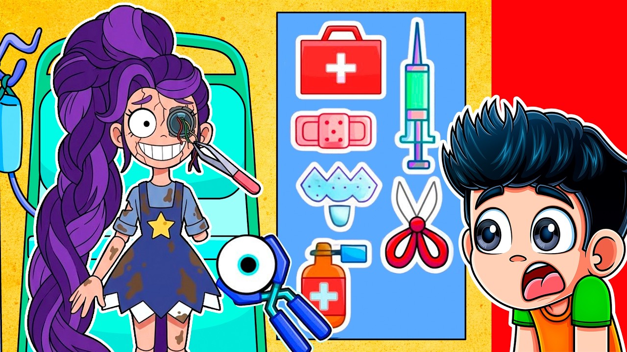 CURAMOS A LOS PERSONAJES DE POPPY PLAYTIME 5 Y SE SALVAN TODOS | JONDRES GC REACCIONA