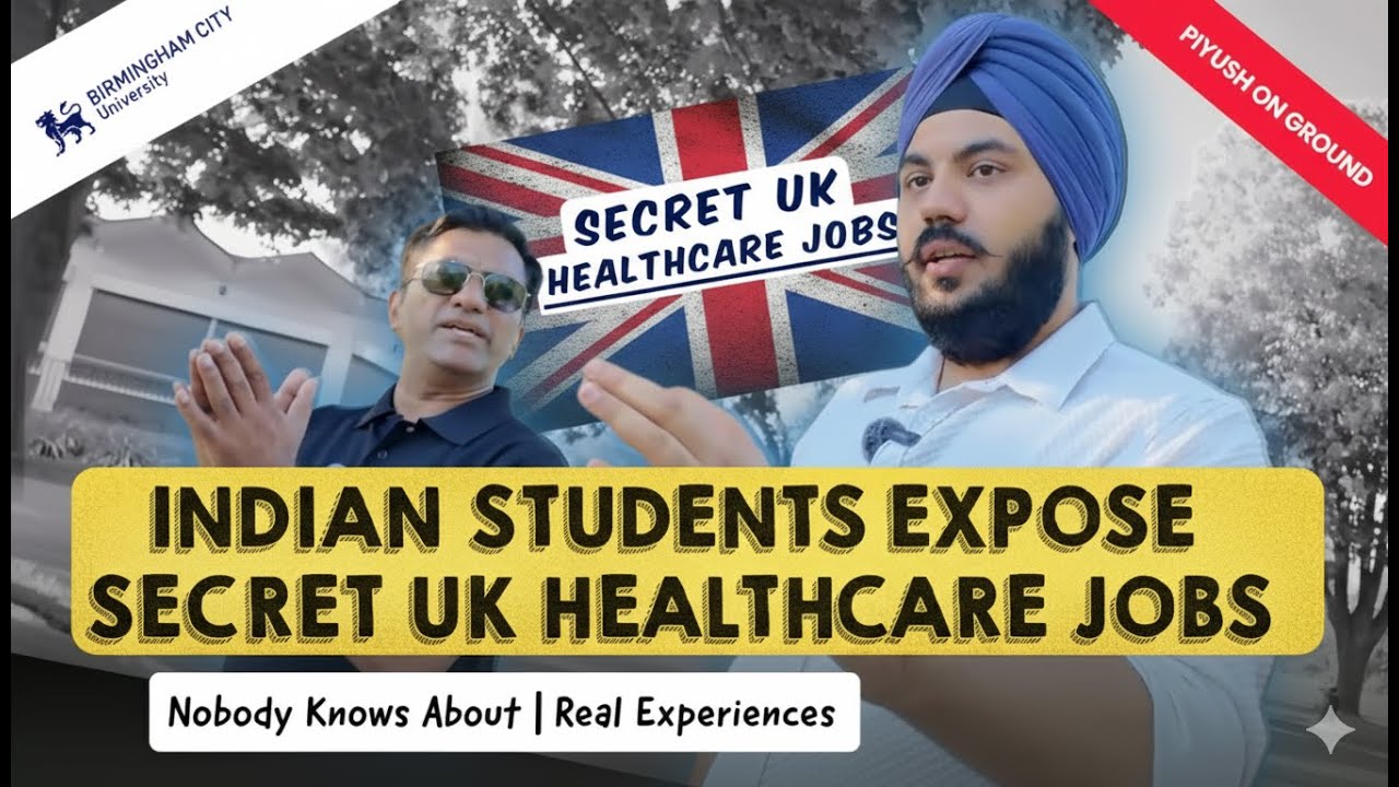 Indian Students Expose SECRET UK Healthcare Jobs Nobody Knows About