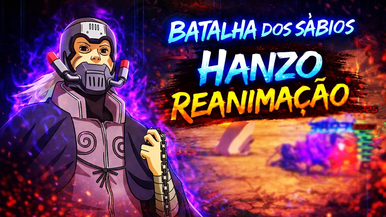 levei HANZO só para passear, maaaas ELE não curtiu - Naruto Online BR
