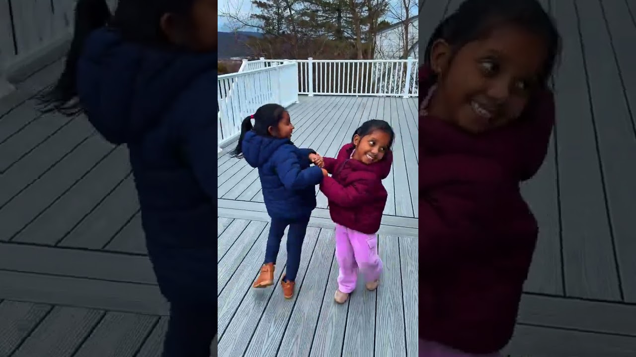 My cute lil nieces 🥰🥰 #toddlertok #merayaara #desi #southasia #toddlerdance