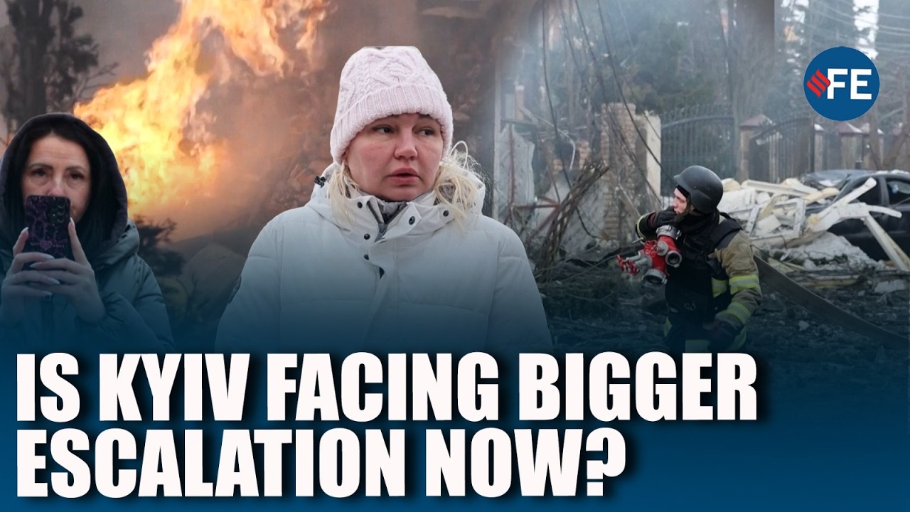 Russian Missiles And Drones Pound Kyiv Suburb, Buildings Left In Ruins