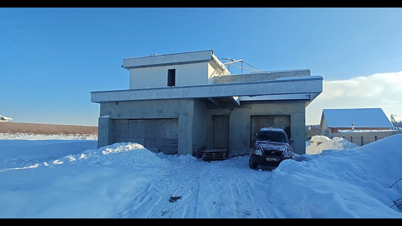 Дом из бетона своими руками 2026