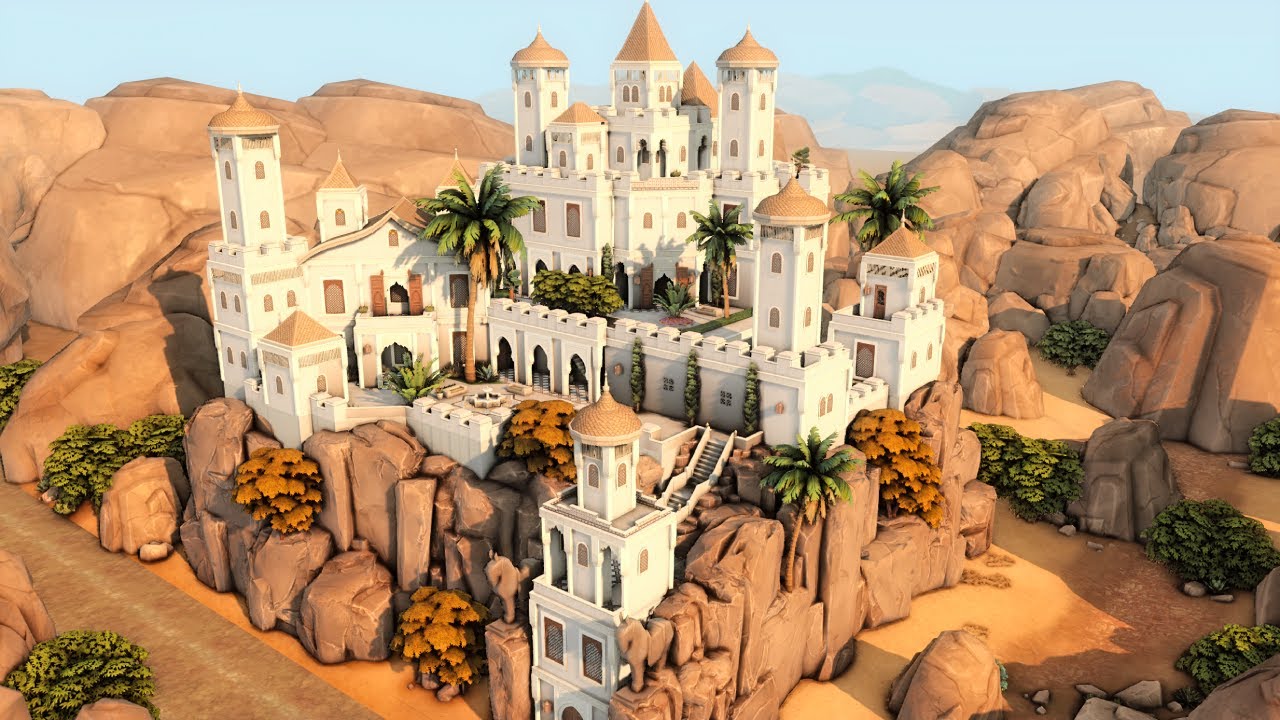 Sultan's Desert Palace  | The Sims 4 | Stop Motion | Nocc