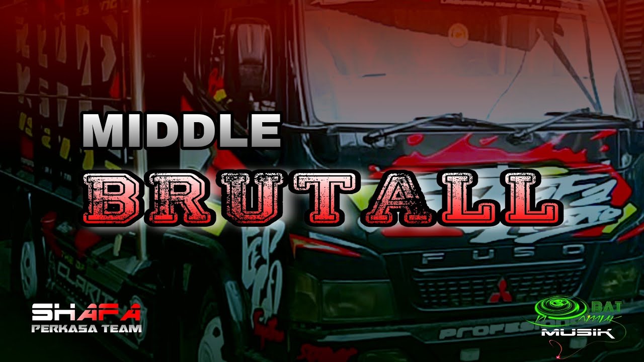 DJ MIDDLE BRUTAL - SHAFA AUDIO & PERKASA TEAM - OBAT NGAMUK MUSIK