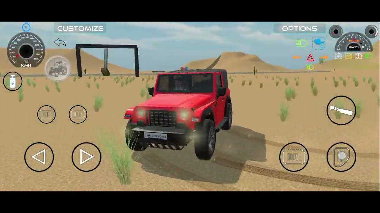 Thar offroding hawy till game #video #tarnding#thar #offroding @ANgamingstudio_73 