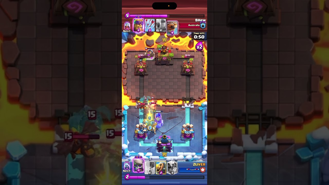 Clash Royale TV: BHEW VS ZLIVER