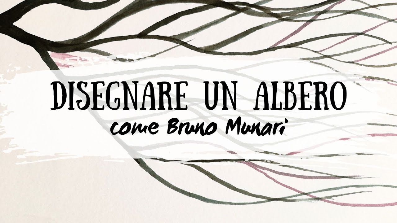 Disegnare un Albero come Bruno Munari